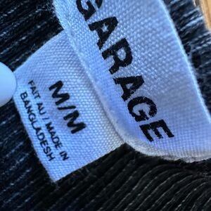 Cropped garage graphic tank